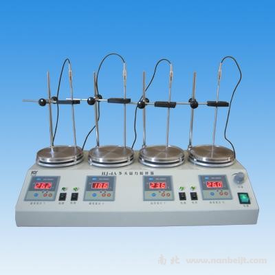 HJ-4（A）多頭（數(shù)顯）磁力加熱攪拌器