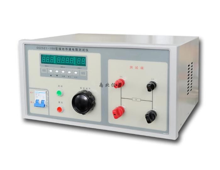 CC2521-100接地導(dǎo)通電阻測試儀
