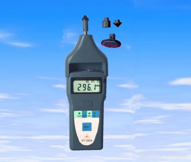 DT-2858激光/接觸轉速表/線速度表