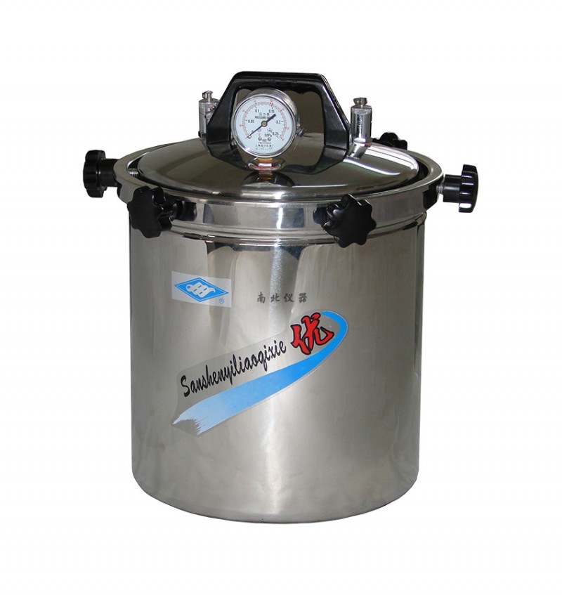 YX280B手提式不銹鋼壓力蒸汽滅菌器（防干燒）