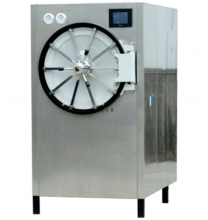 YX600W臥式圓形壓力蒸汽滅菌器（300升升款觸摸屏