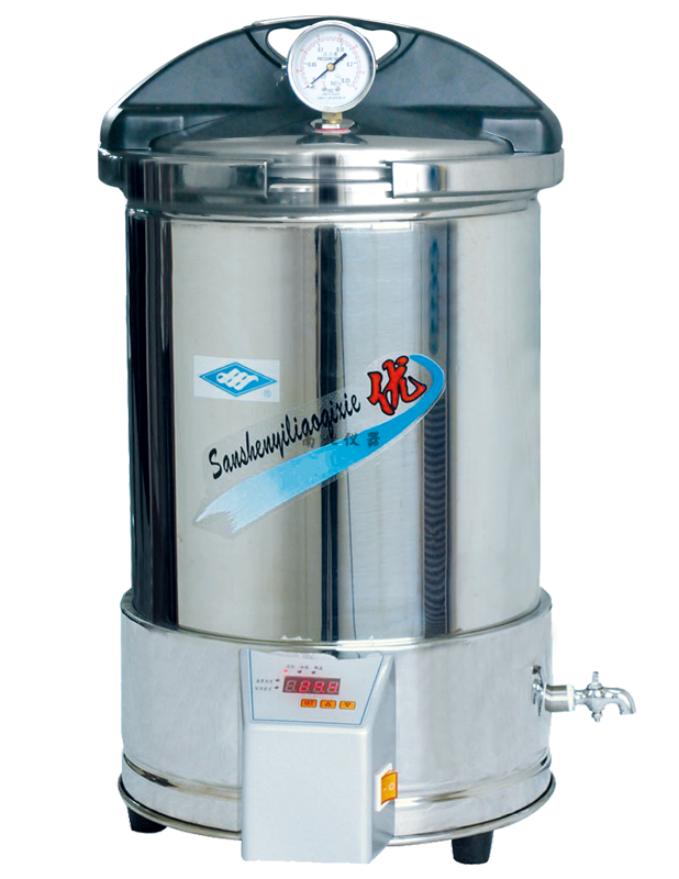 YX280/20手提式不銹鋼壓力蒸汽滅菌器（定時(shí)數(shù)控）
