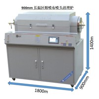 NBD-T1000-200T33F  熔噴布噴頭無(wú)氧清理爐1200℃