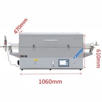 NBD-O1200-60T3GF 三溫區型管式爐1200℃