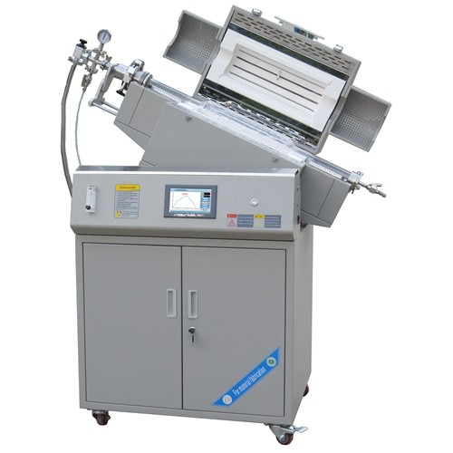 NBD-RT1200-100TI 中型真空氣氛擺振旋轉燒結爐1200℃