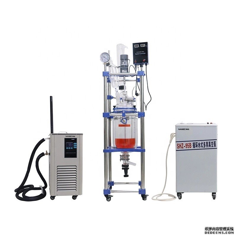 200L雙層玻璃反應釜  NB-200L雙層玻璃反應器