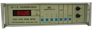 SDY-5型雙電測四探針測試儀
