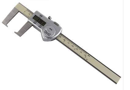 扁頭外溝槽數顯卡尺