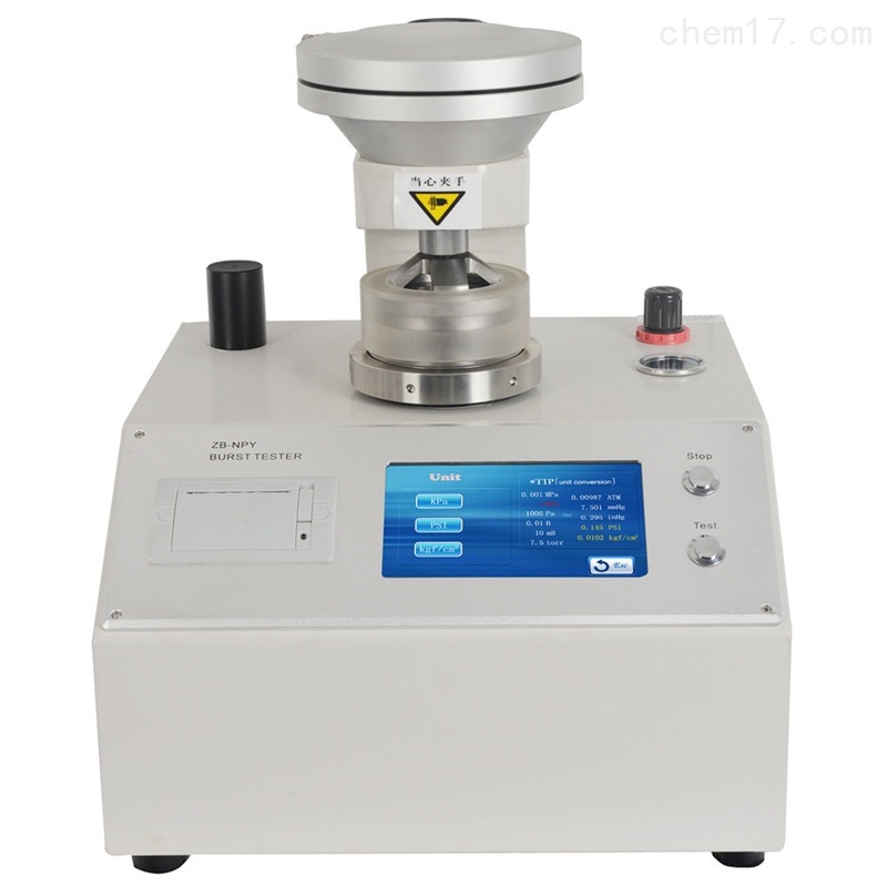 ZB-NPY1600數顯紙張耐破度測定儀
