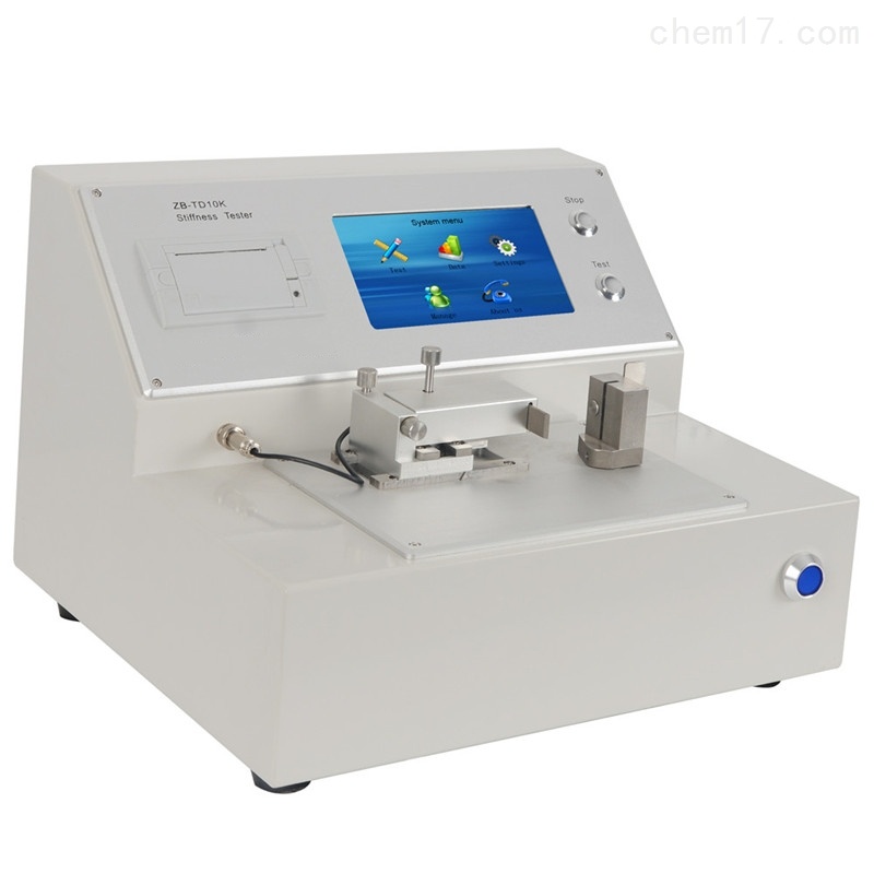 ZB-TD10K紙張彎曲挺度測定儀